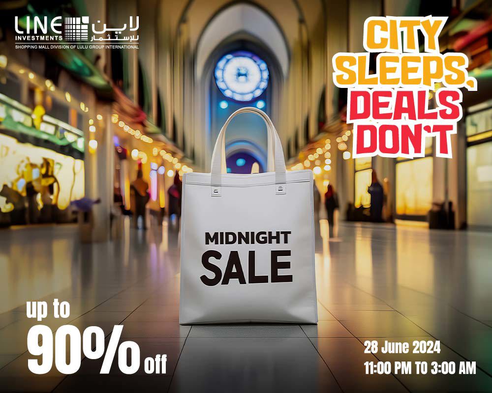 Midnight Sale - City Sleeps, Deals Dont